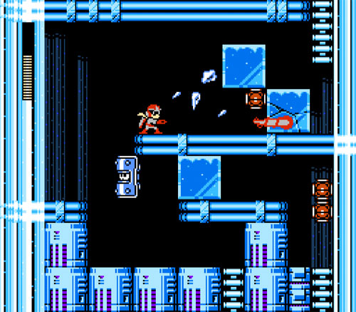 [EVEN PROTOMAN IS GETTING HIS HANDS DIRTY THIS TIME! AND LOOK AT THOSE CLASSIC ENEMIES FROM MEGA MAN 1!!]