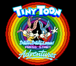 [TINY TOON ADVENTURES: BUSTER BUSTS LOOSE LOGO]