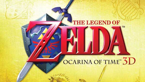 [The Ocarina of Time 3D Logo]